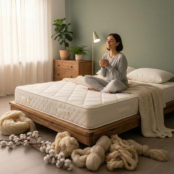 Natural Mattress Fillings: Wool, Cotton, and Cashmere Explained