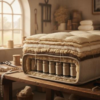Inside a Handmade Yorkshire Mattress, Layer by Layer