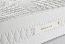 IceCool mattress border with diamond-quilted panel and branded Carter & Lewis handle